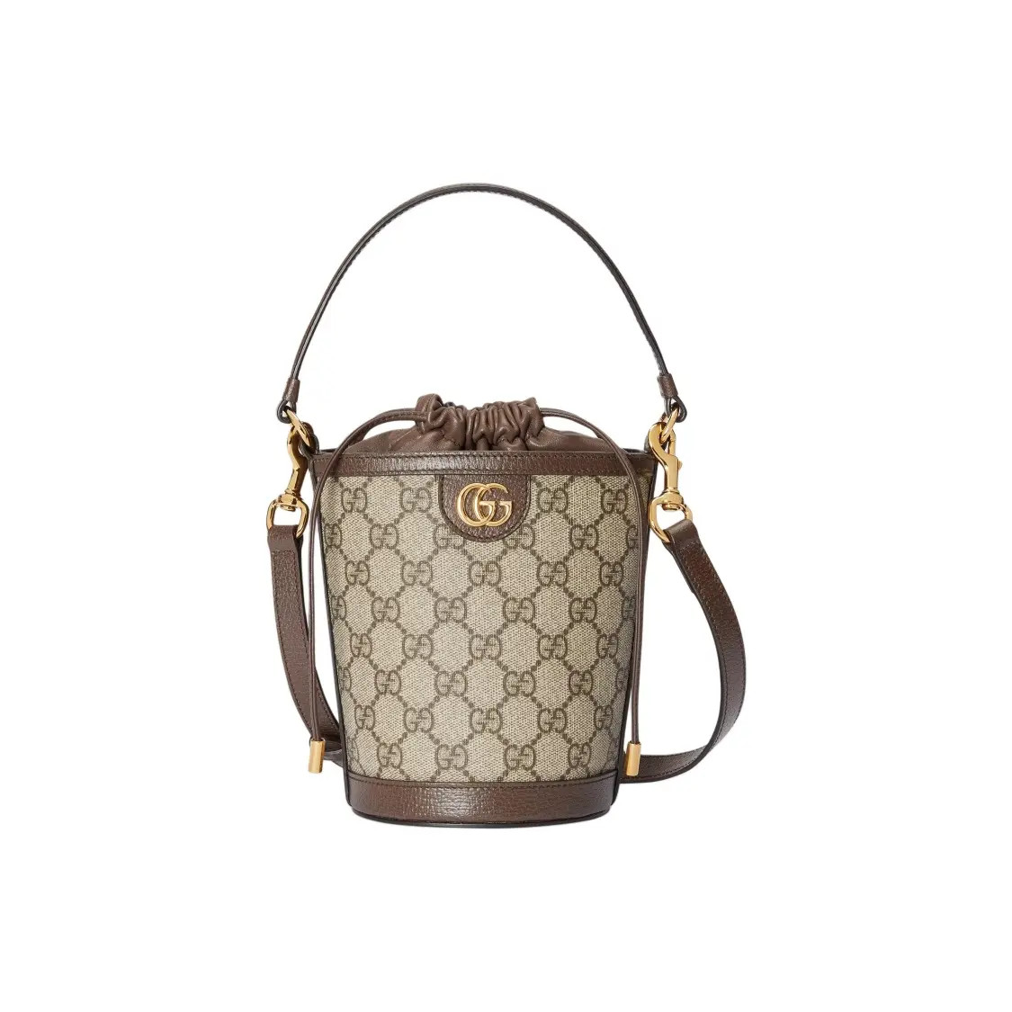 Gucci Ophidia Canvas Bag Bucket Bag Handbag Mini Women’s 4.5x3x7.8 in