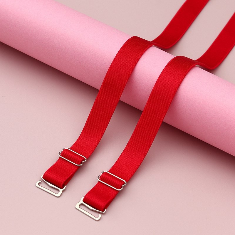Shoulder Straps Summer Color Bra Accessories Non-slip Stainless Steel Straps