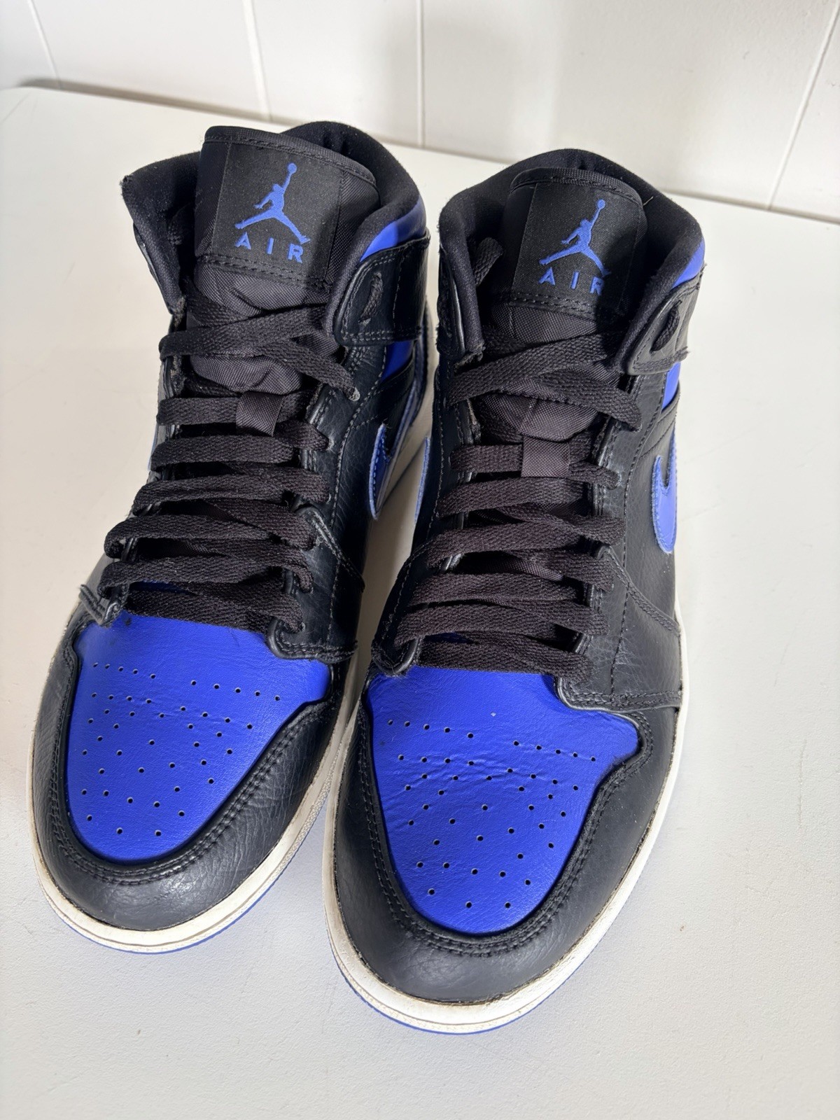 Nike Air Jordan 1 Retro High OG Shoes Mens Size 8 Royal Reimagined Sneakers