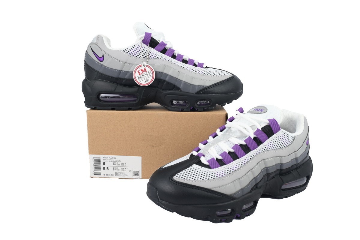 Nike Air Max 95 ‘Grey Purple’ Men’sHD8015-003CSize 7-12