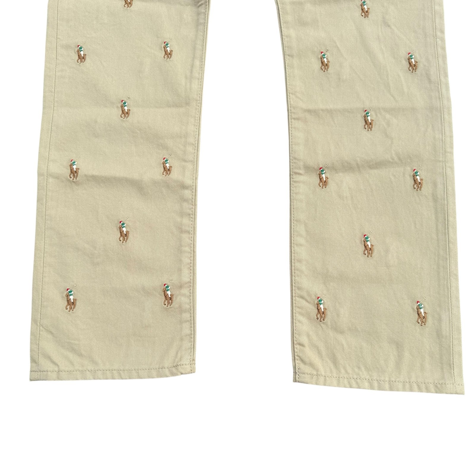 Polo Ralph Lauren Men’s Sullivan Slim Rope Dyed Cotton Denim All Over Pony Jeans