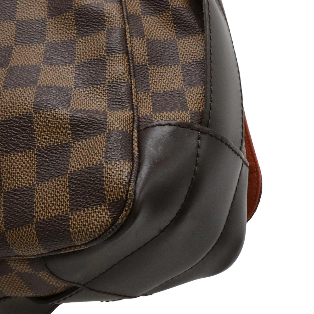 Louis Vuitton Damier N45258 Shoulder Bag Check Canvas Brown Unisex #BLB2346