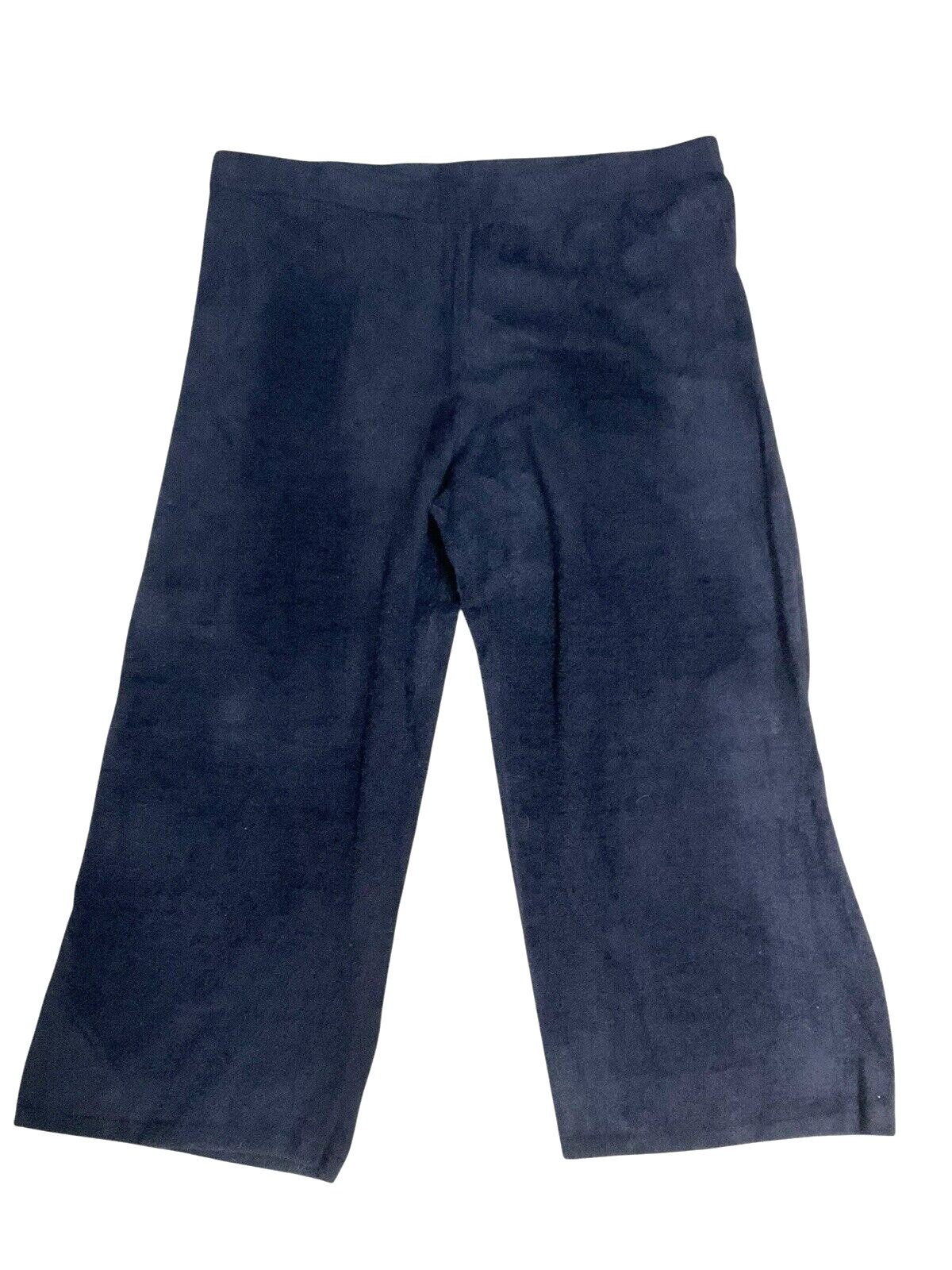 Encore by Idina Menzel Cloud Wide-Leg Pants A550330 Black Size Petite 2X NEW