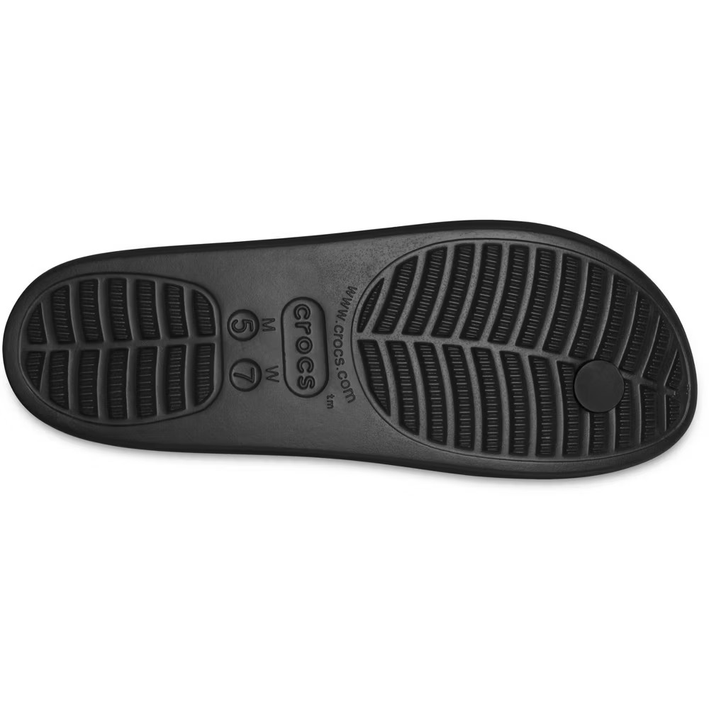 Crocs Women Baya Flip Flop Platform Sandals – Black 7