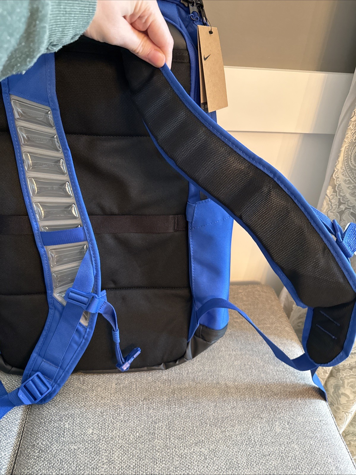 NIKE HM9965-480 Varsity Elite Backpack (32L) Royal Blue