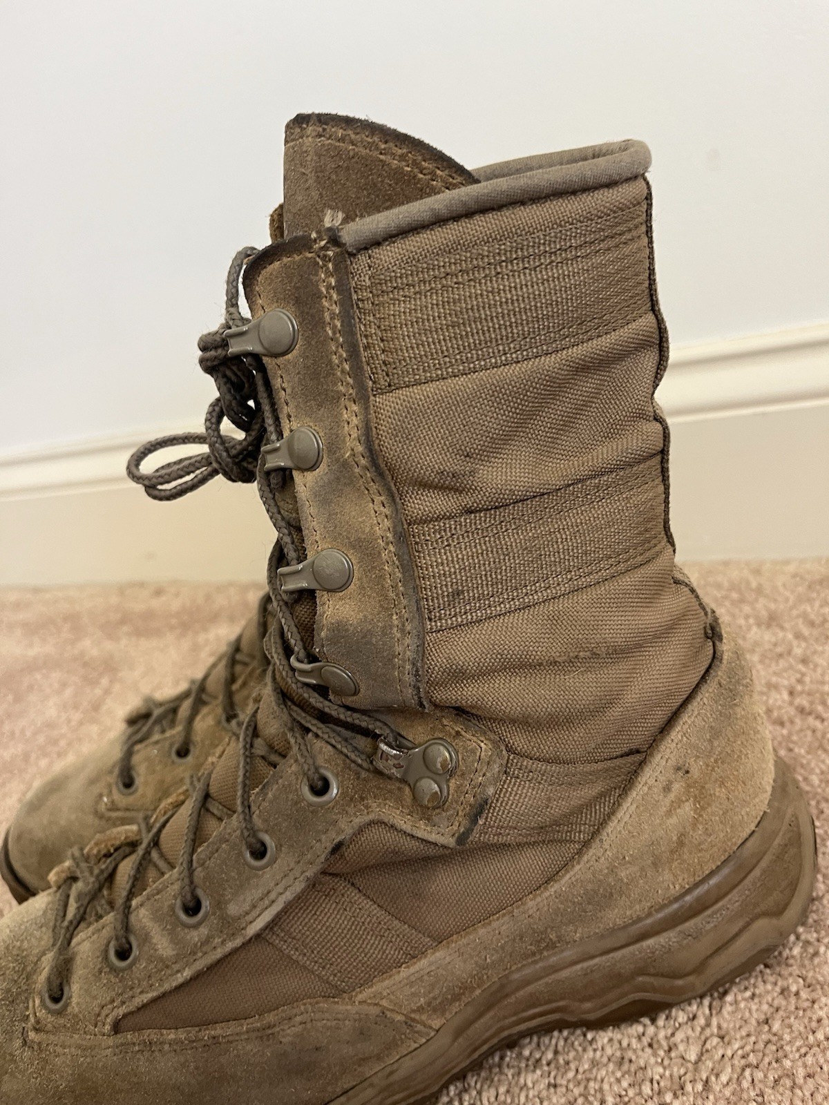 Danner Reckoning 8 Coyote Hot Brown Boots Men’s Size 10 USA Made 53231 USMC EGA