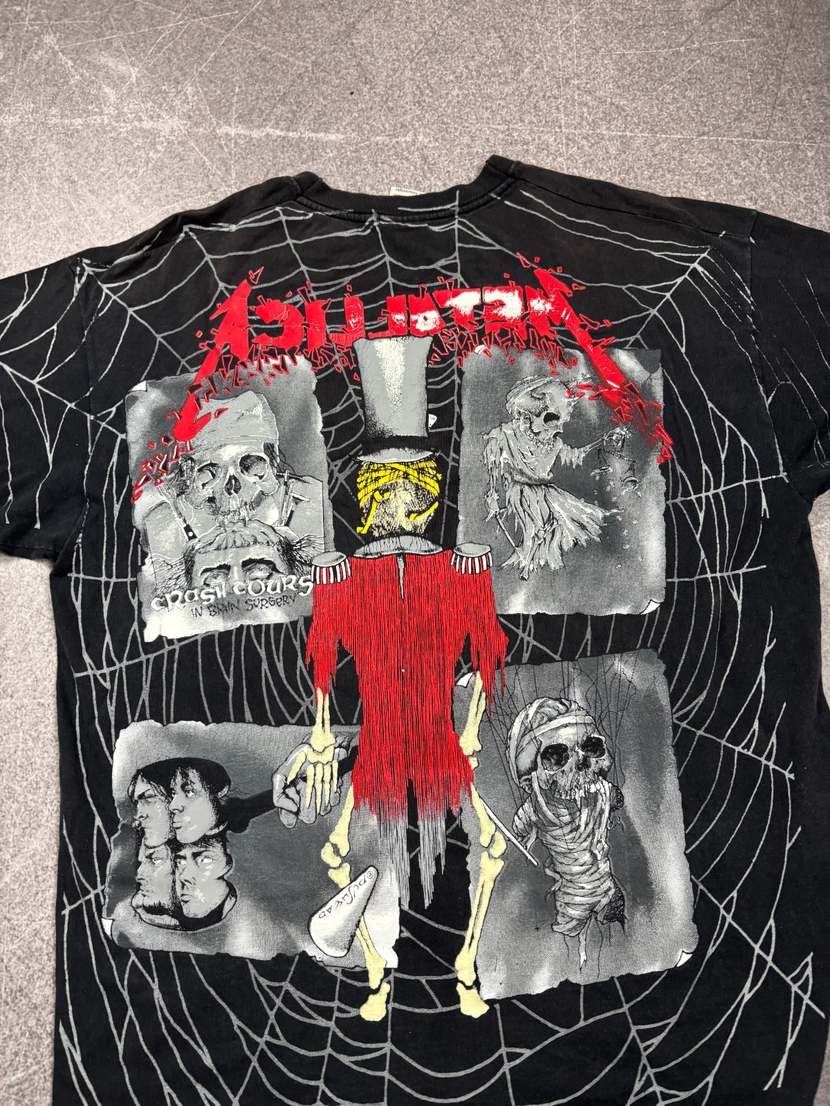 Metallica Vintage 1992 Pushead Ringmaster All Over Print T-Shirt