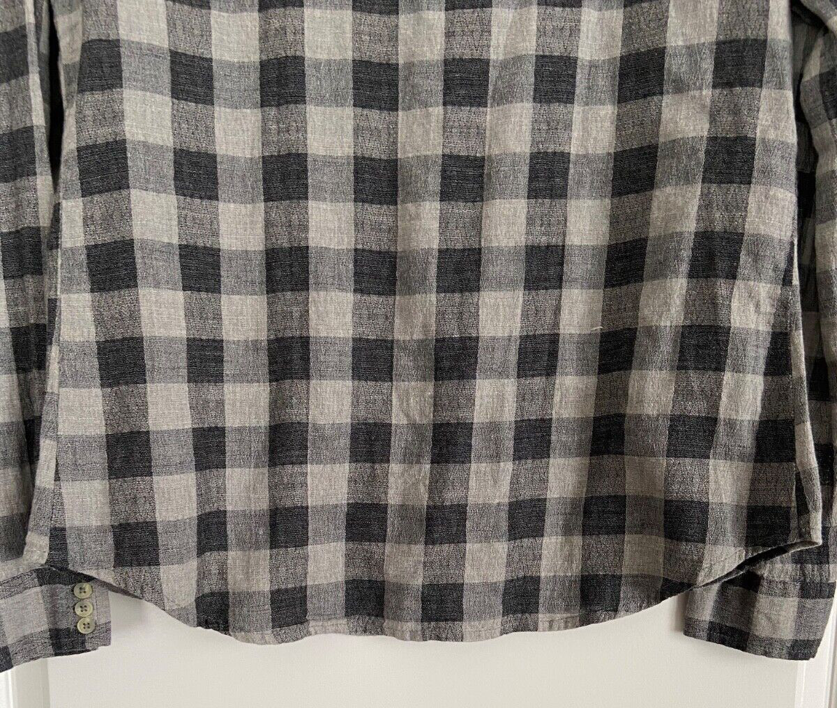 Sundance Plaid Lace Shirt S Gray Check Button Up Western Cowgirl Redford Cassidy