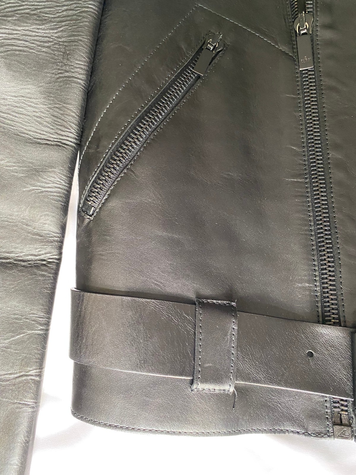 Gucci Tom Ford FW98 Runway Biker Leather Jacket — IT 46 / US 36 — Rare Archival