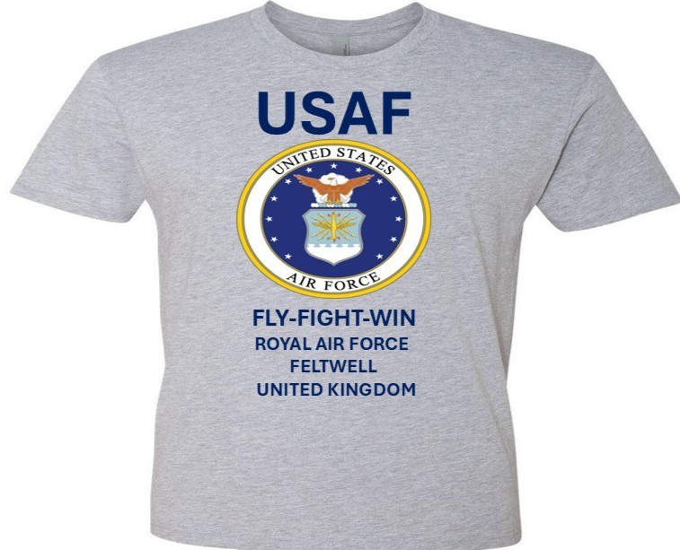 AL DHAFRA AIR BASE* UNITED ARAB EMIRATES*SHIRT W/EMBLEM*USAF OFFICIALLY LICENSED