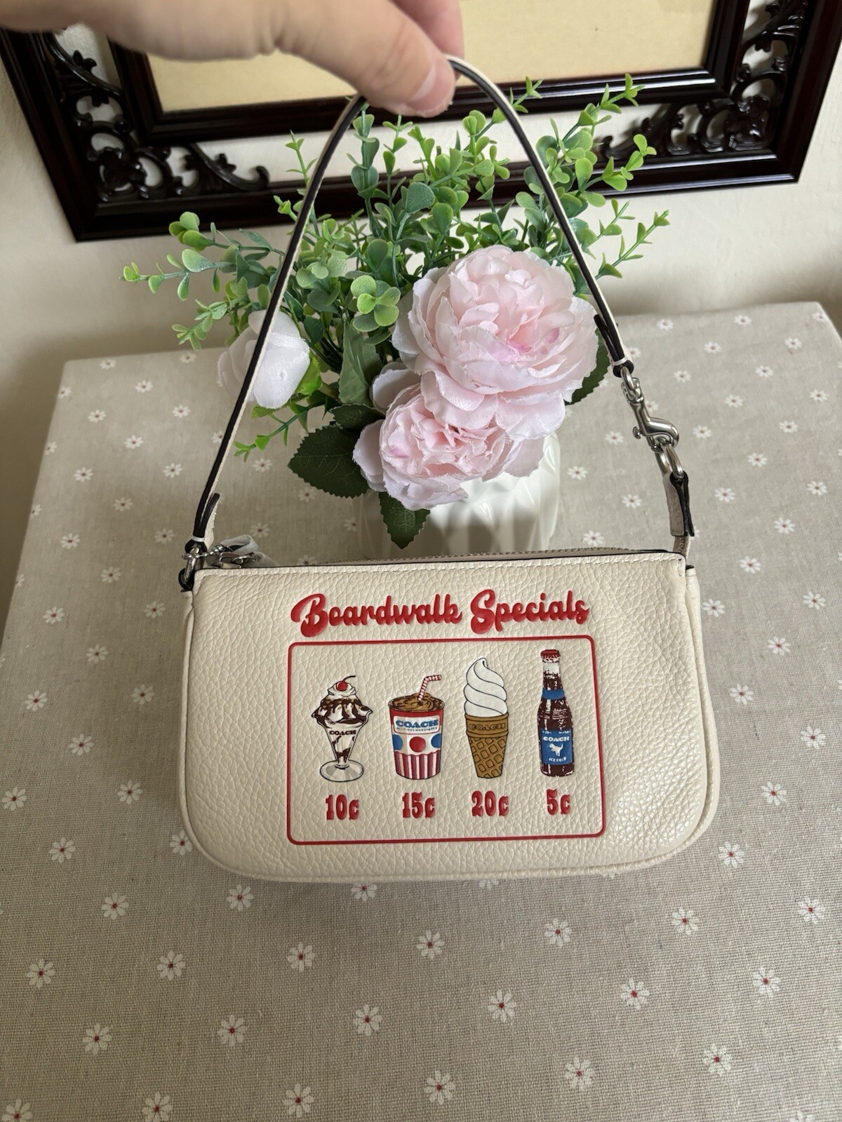 Coach Nolita 19 With Boardwalk Graphic