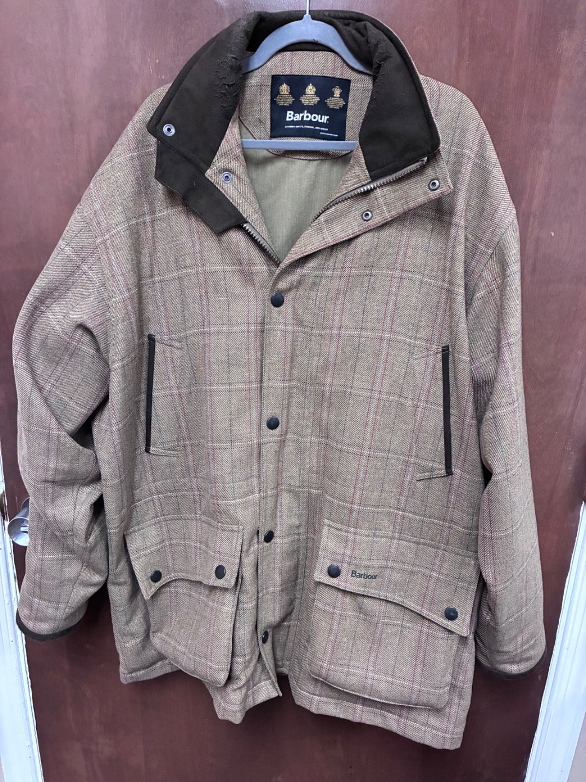 Vintage Barbour Wool Shooting Jacket XL