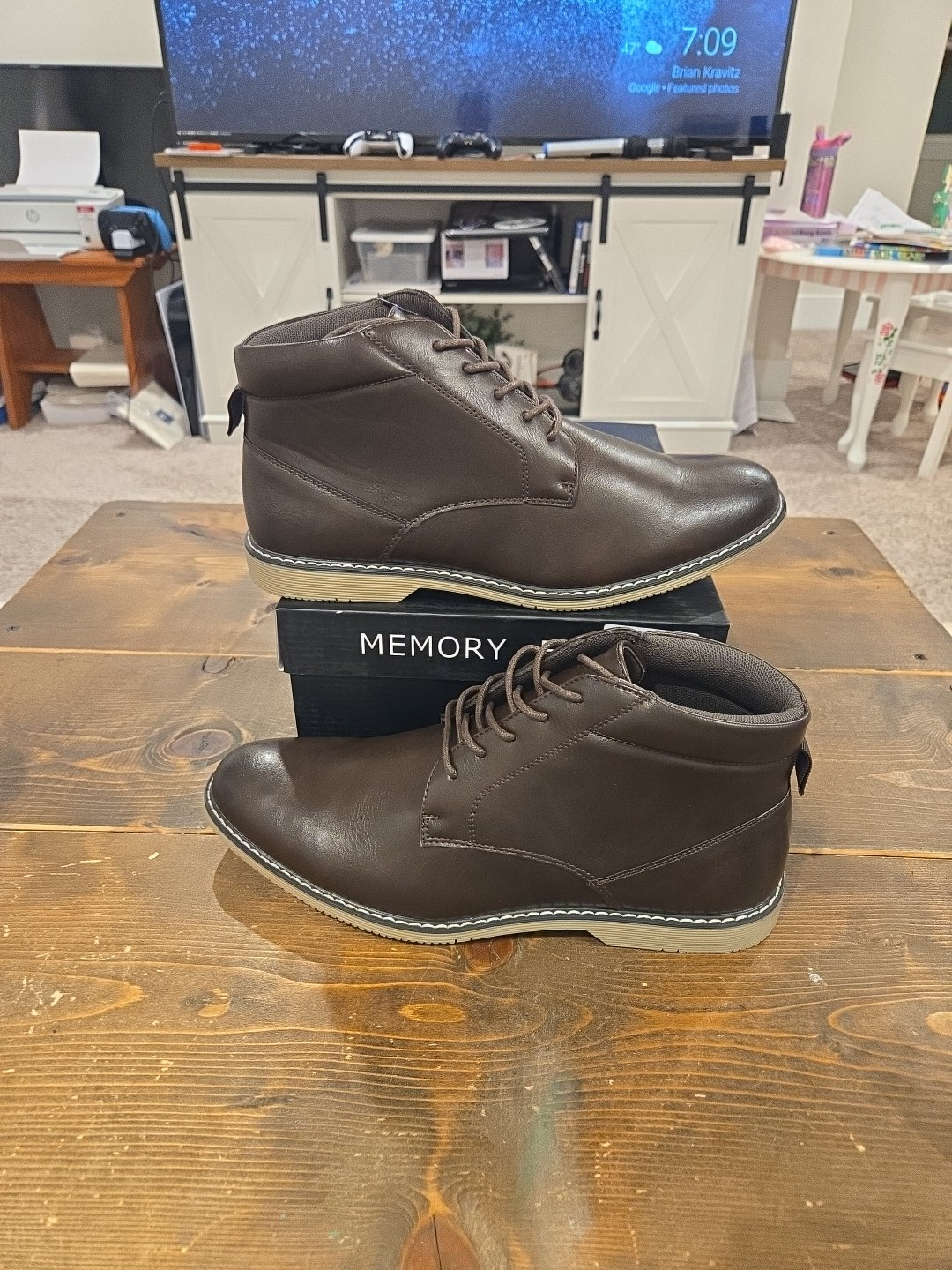 London Fog Men’s LFM Tyler Chukka Brown Size 10 Mens CL30578M-E (NEW)