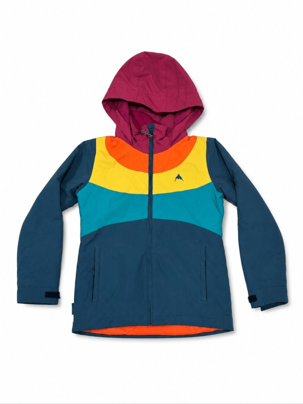 Burton Girls Hart Colorfull Snowboarding Jacket Size M ( 10-12)
