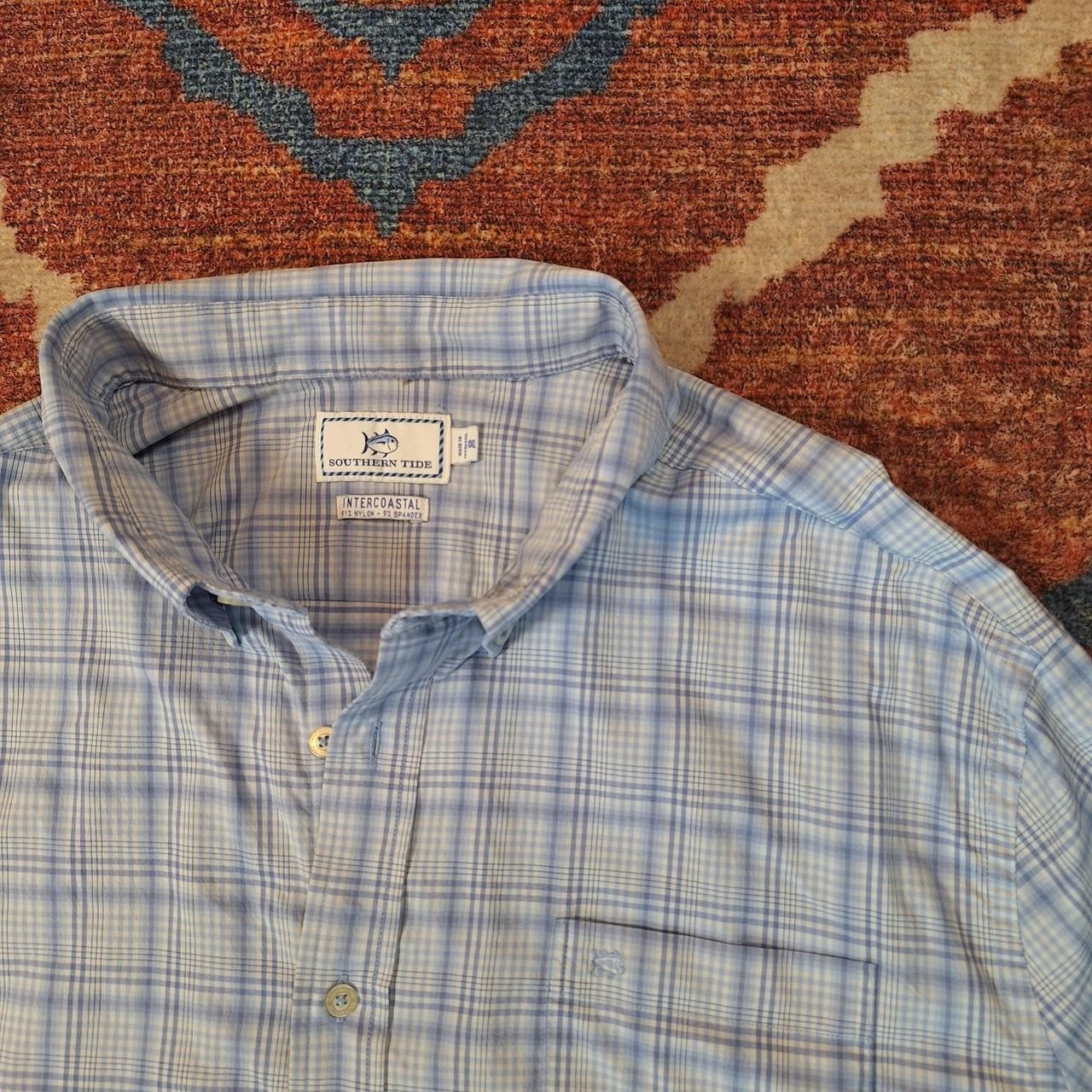 Southern Tide Intercoastal Long Sleeve Performance Button Down Size XXL