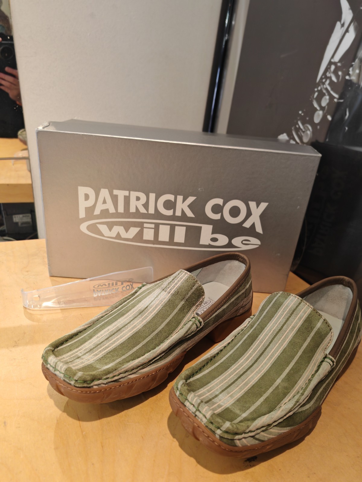 Rare Patrick Cox Men’s Shoes Loafers EU39.5/US6.5/UK5.5 Made in Italy Collector