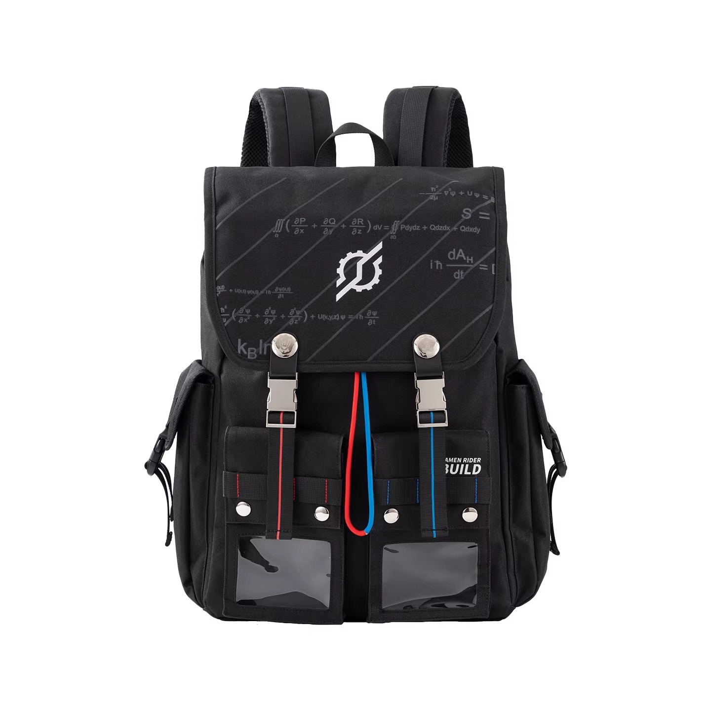 Anime Kamen Rider Build Backpack Lace Schoolbag Button Travel Bag Schoolbag New