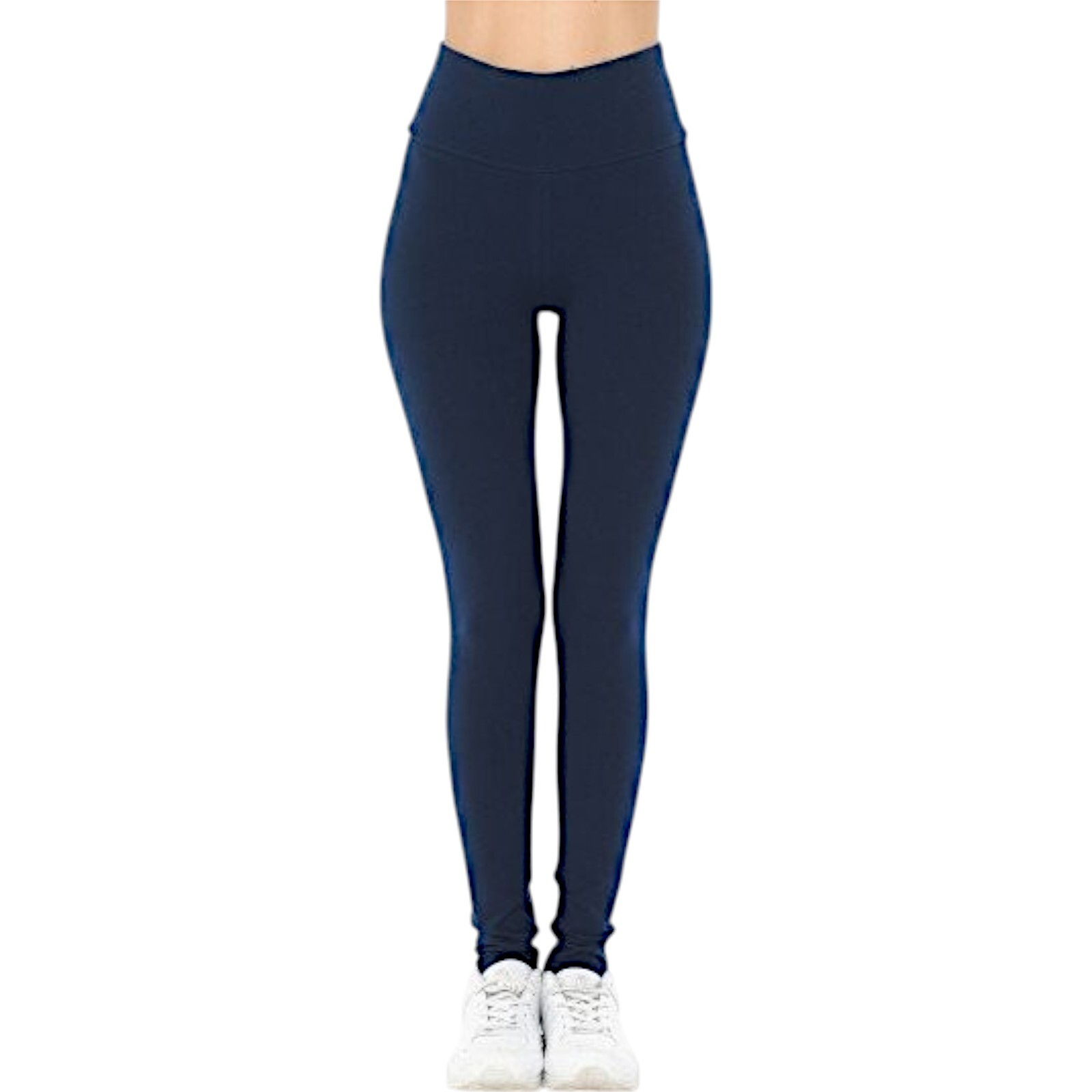 Ambiance Apparel High Waist Knit Leggings Full Length