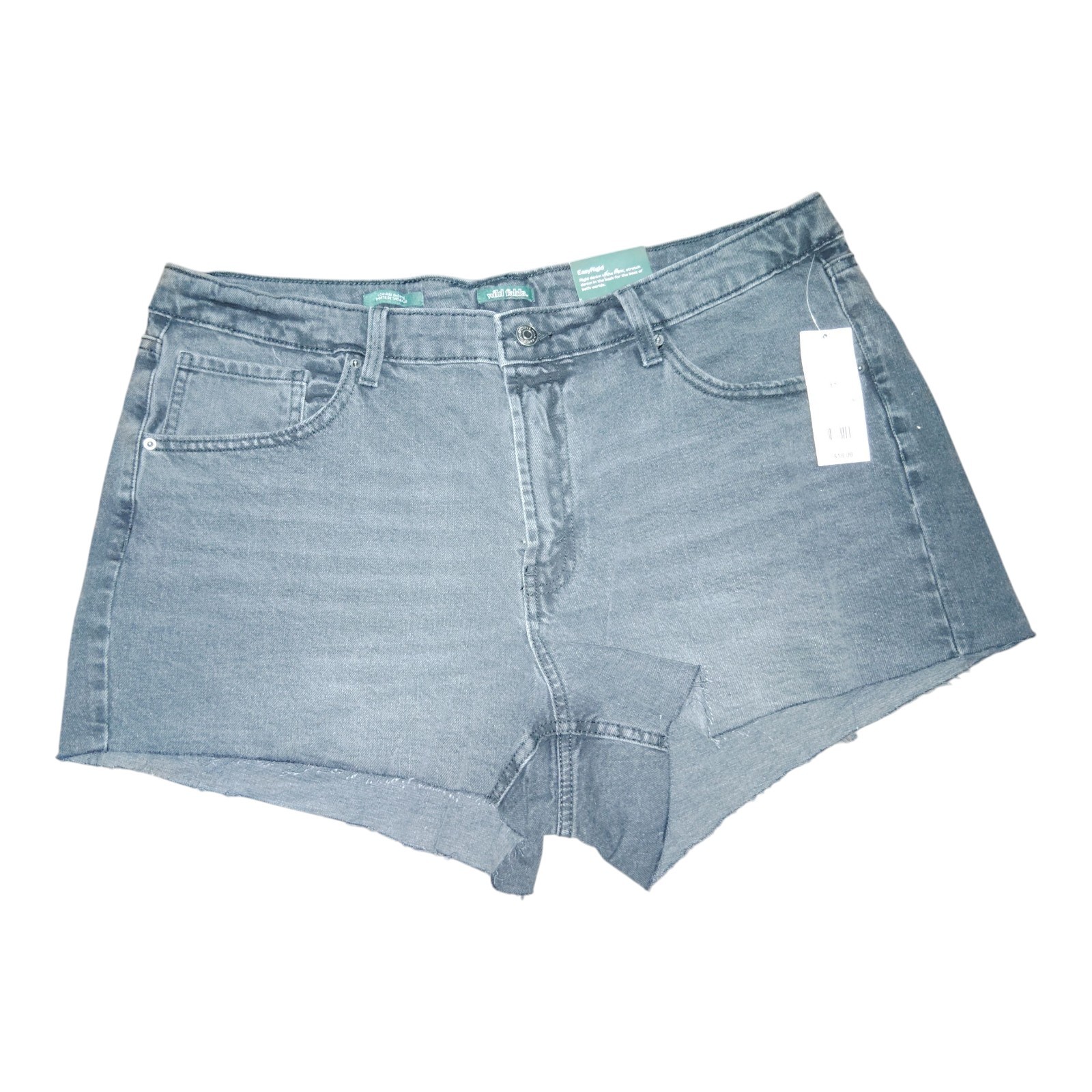 Women’s Low -Rise Easy Rigid Cutoff Jean Shorts – Wild Fable Varies Sizes