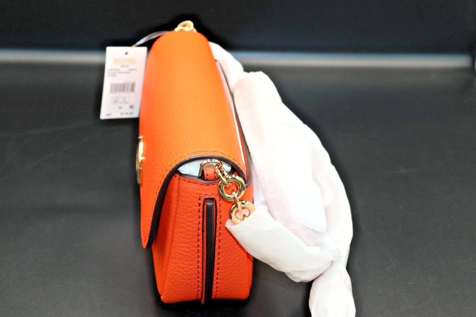 Michael Kors Nolita Small Flap Chain Crossbody Bag – Mimosa Color – NWT