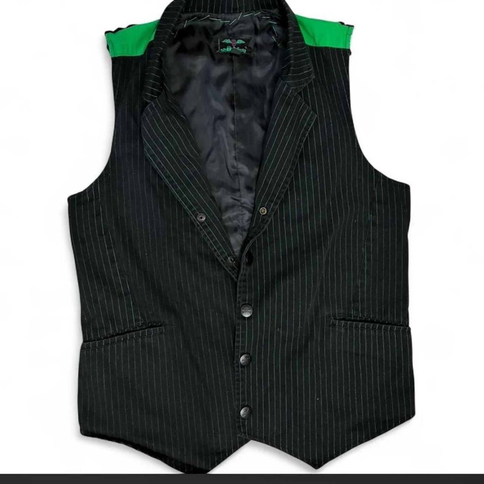 Vintage Y2K Tripp NYC Pants + CUSTOM Tripp NYC skull vest bundle deal Size S 26W