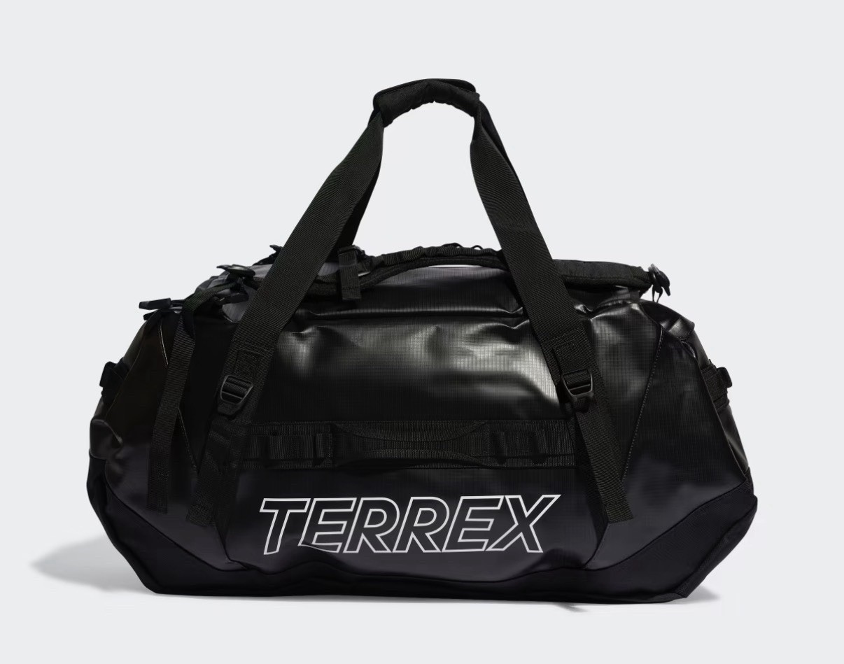 Adidas TERREX RAIN.RDY EXPEDITION DUFFEL BAG Backpack LARGE 100L Cordura Black