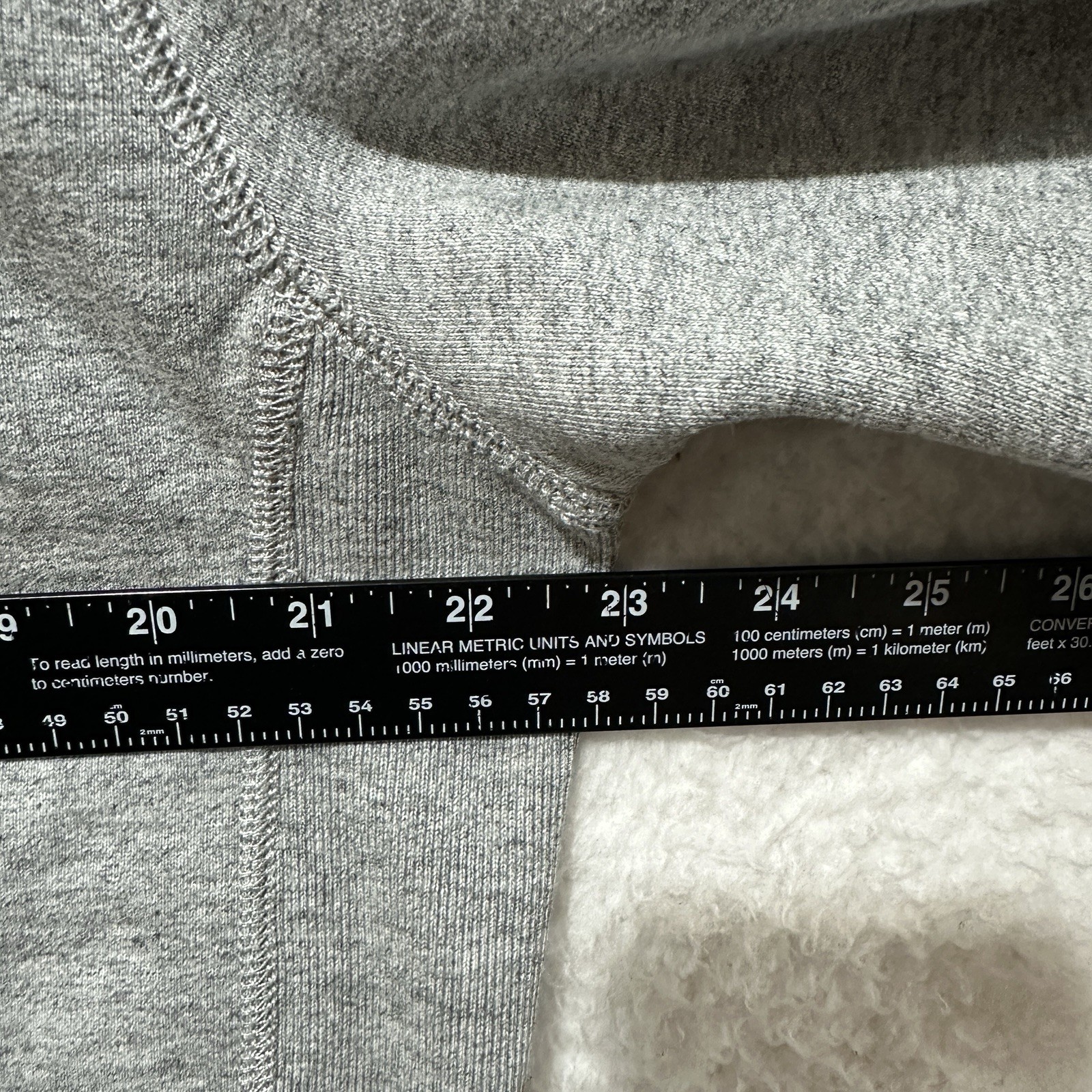 J.Crew Outerwear Fleece Hoodie Gray Deck Hook Heavyweight Sweater Size Large