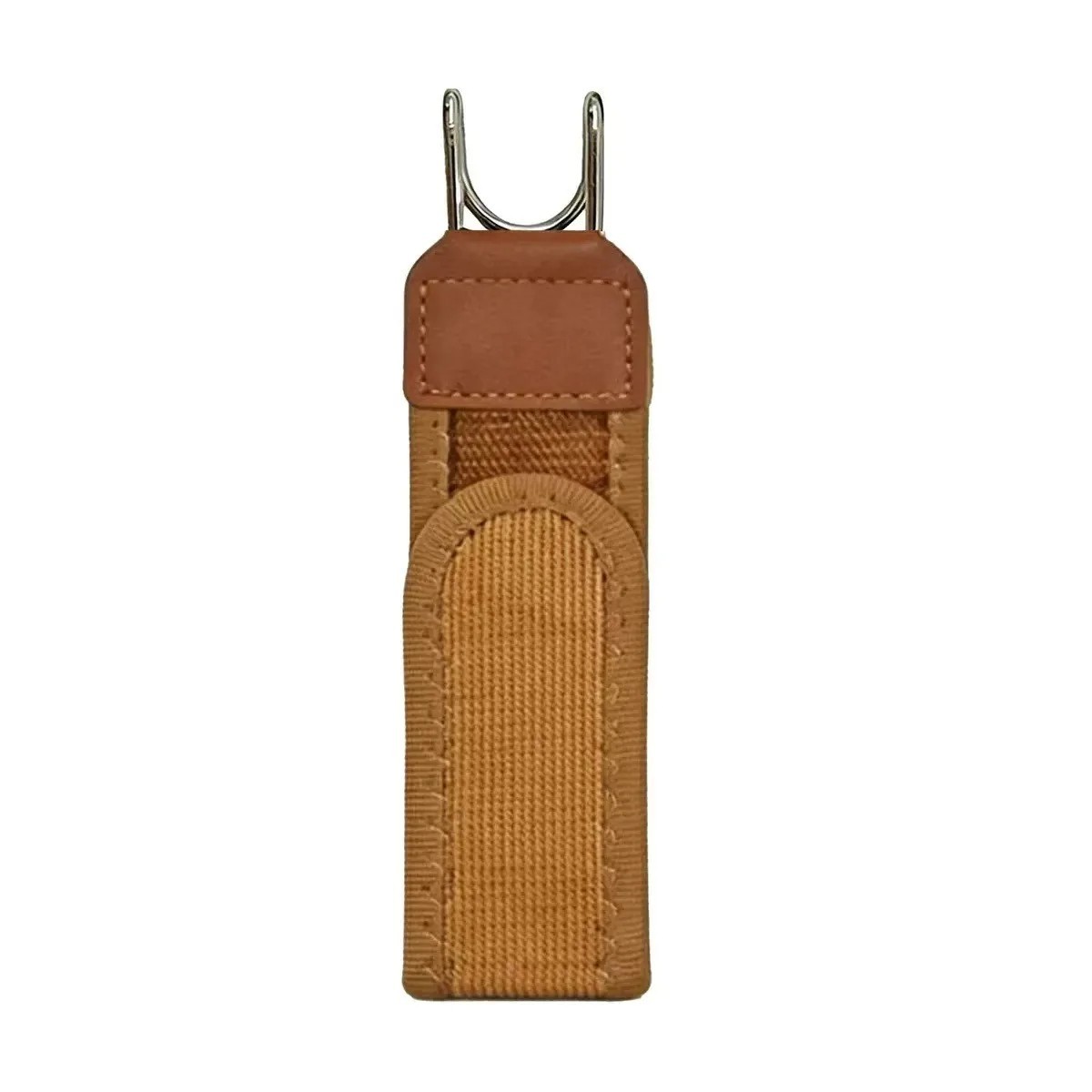 2PCS Tactical Metal Hook Elastic Belt Buckle-Less Invisible Waist Belt Closure