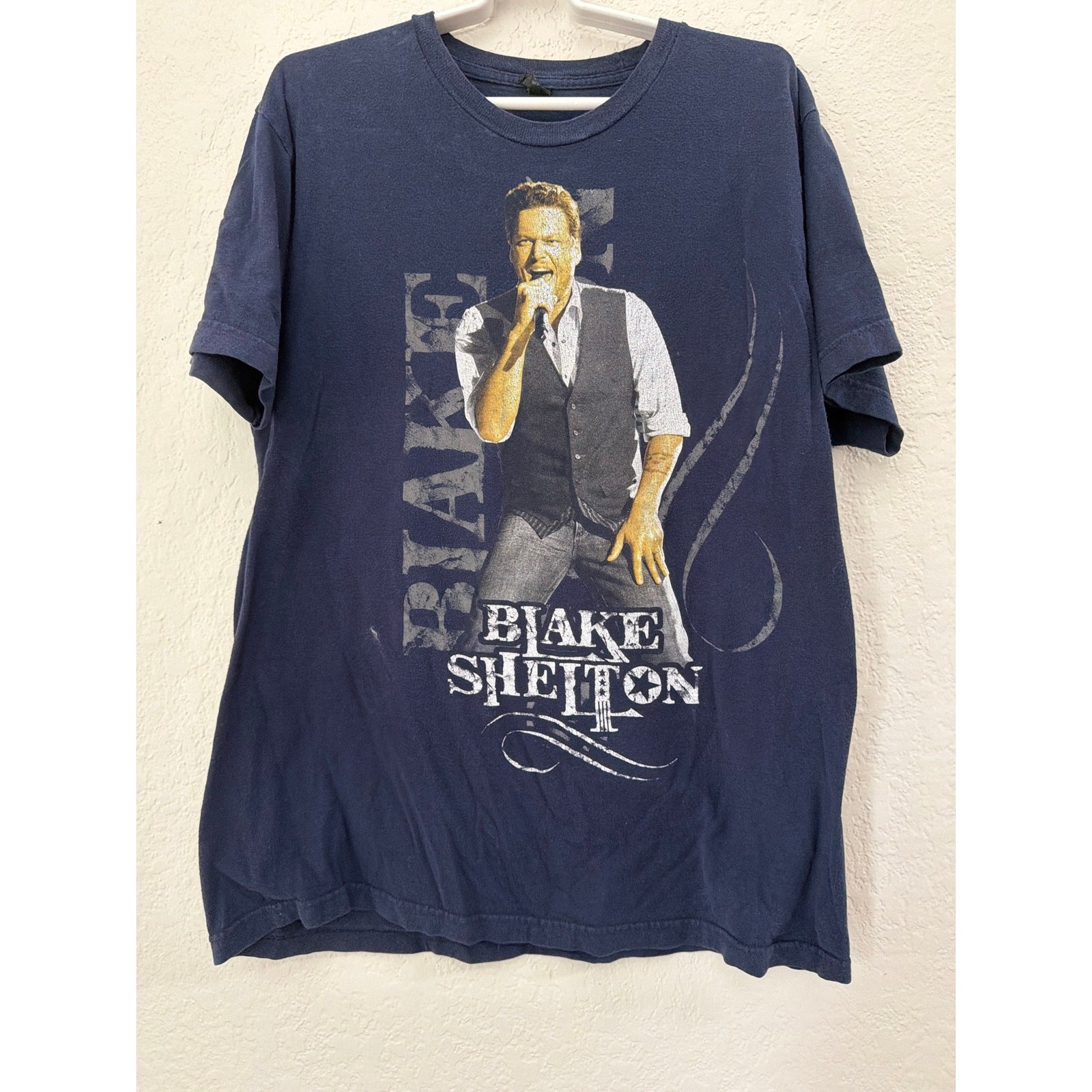 Blake Shelton ten times crazier concert t shirt 2014