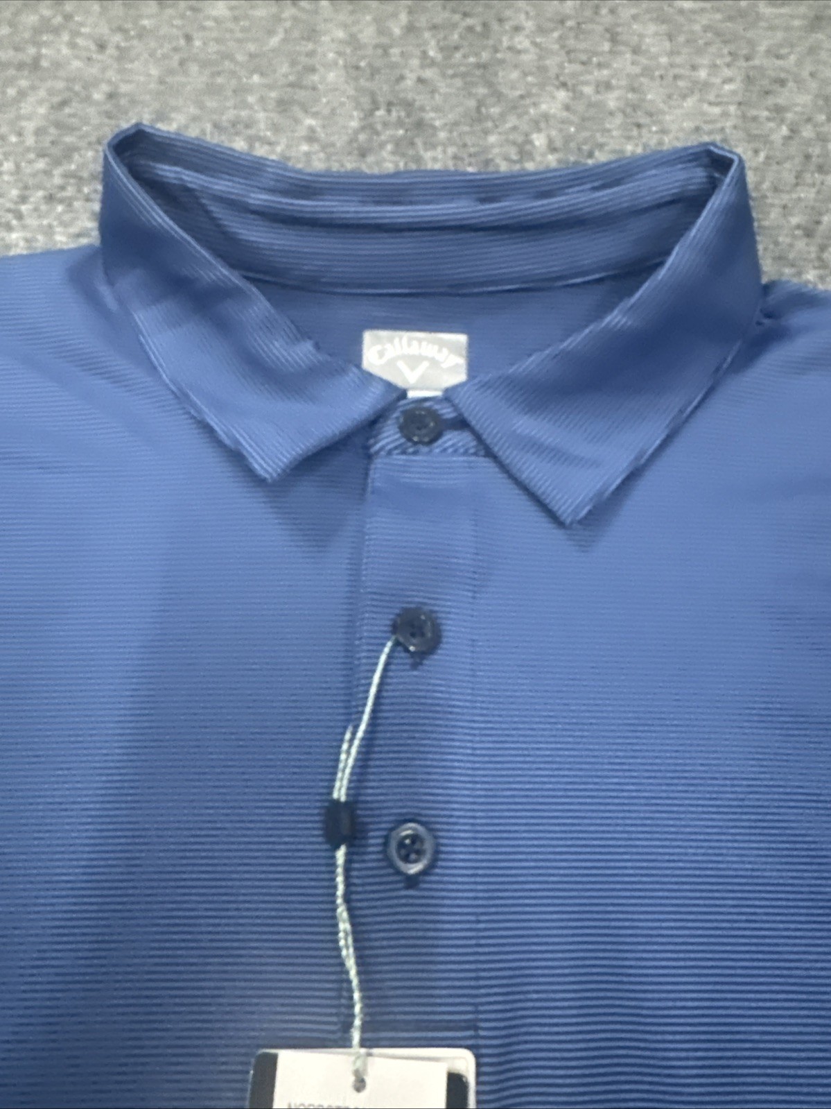 Callaway Men’s Opti-Dri Blue Golf Polo Size XL Short Sleeve Lightweight