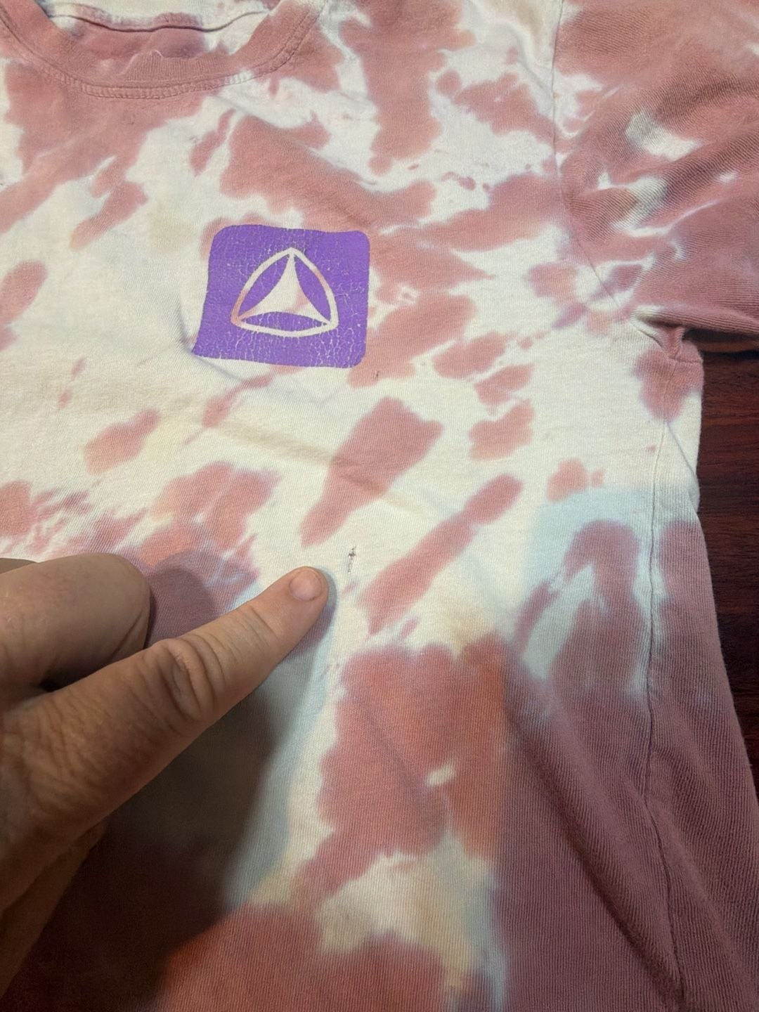 Active Ride Shop Pink Tie-Dye Short Sleeve T-Shirt