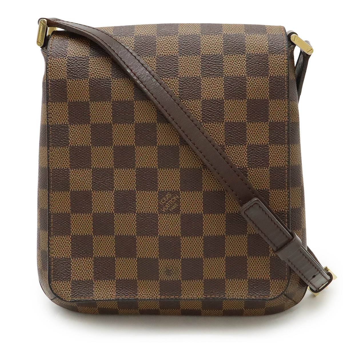 Louis Vuitton Damier N51300 Shoulder Bag Check Canvas Brown Unisex #BLB2634