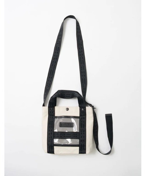 Master-Piece Masterpiece MSPC shuttle Shoulder Bag White 310054