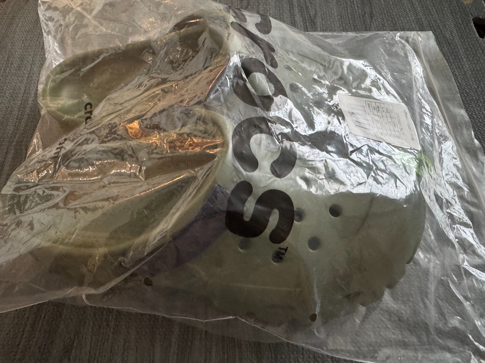 Crocs Men’s Offroad Sport Clogs Slip-on Sandals – US Size 12 | Army Green / Navy
