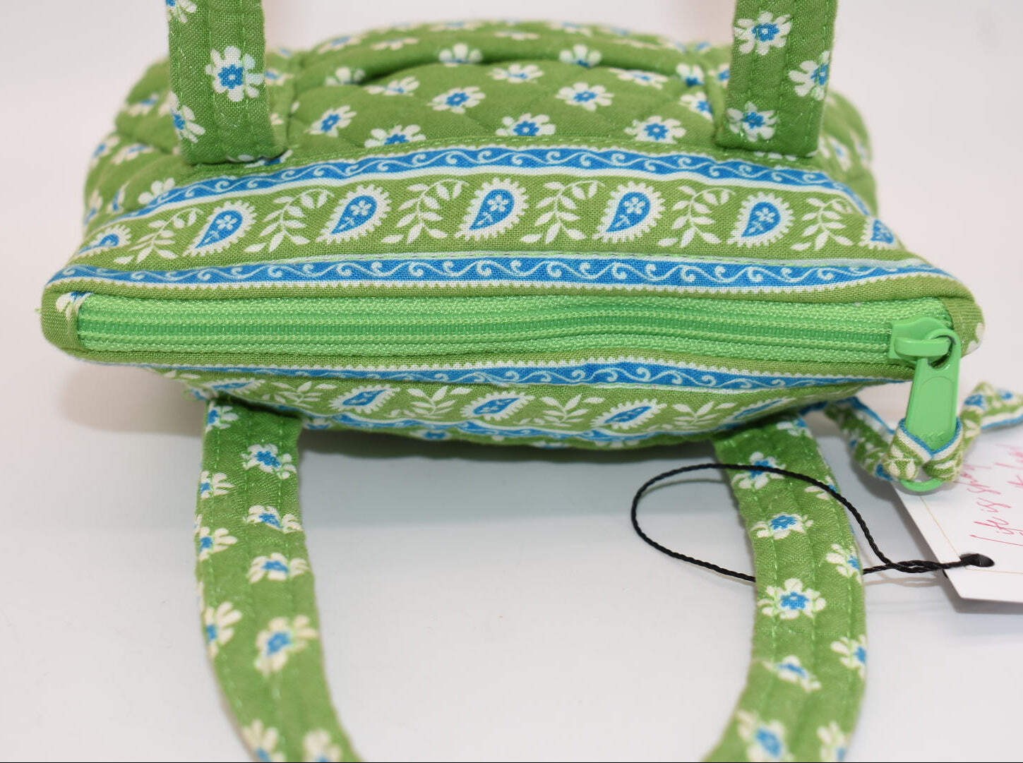 Vera Bradley Little Bitty Betsy Bag in “Apple Green” Pattern