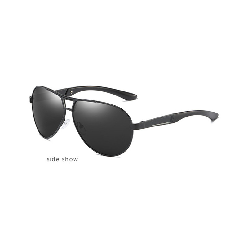 Pilot Metal Tinted Gray Reading Glasses Men Shade Square Eyeglasses Sunglasses