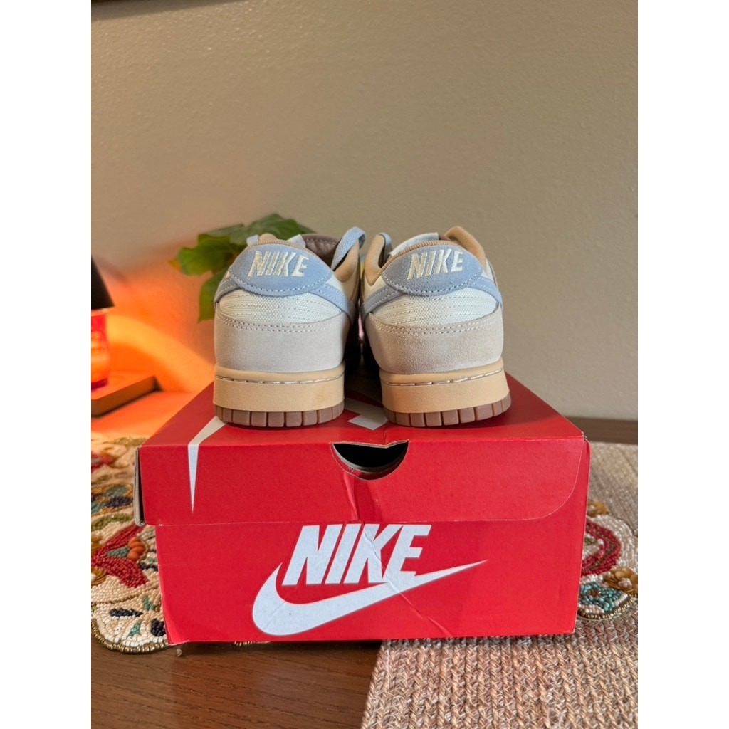 Size 10 – Nike Dunk Low Sanddrift Light Armory Blue Coconut Milk Sail HF0106 100