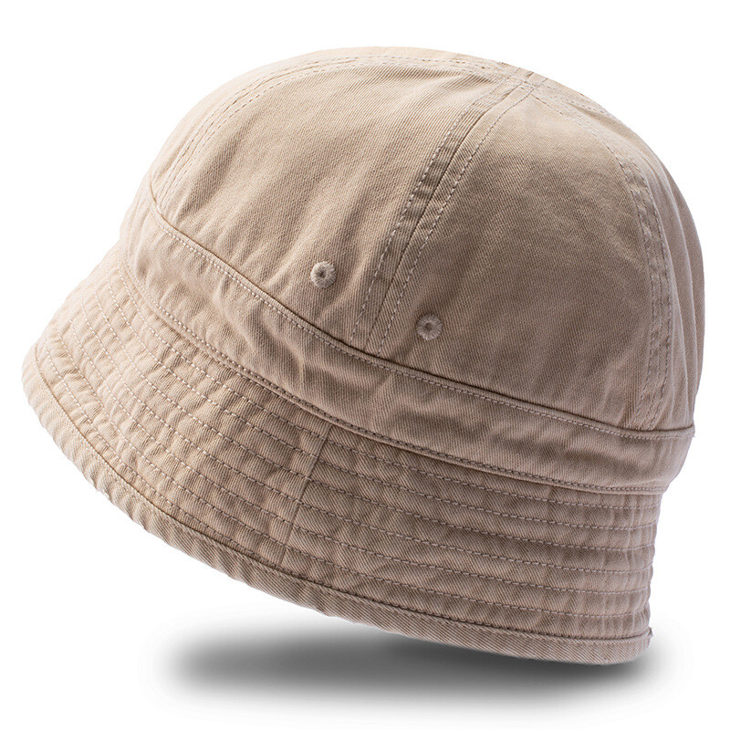 Short Brim Soft Cotton Bucket Hat Summer Sun Hat Fisherman Caps Women Men Casual