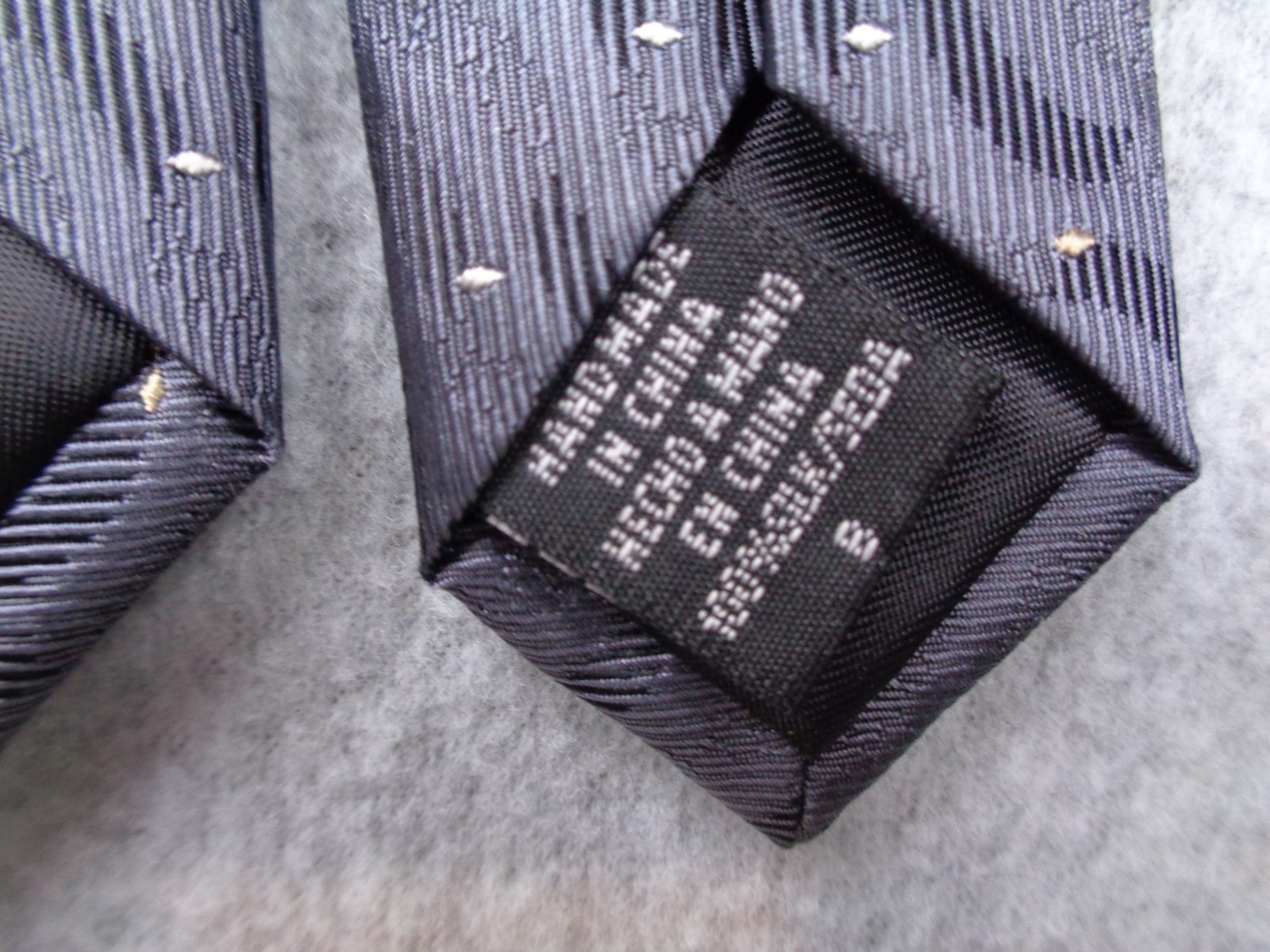 3 Excellent Men’s Ties Burgundy/Gray/Purple Made By Dani/David Taylor/Towncraft