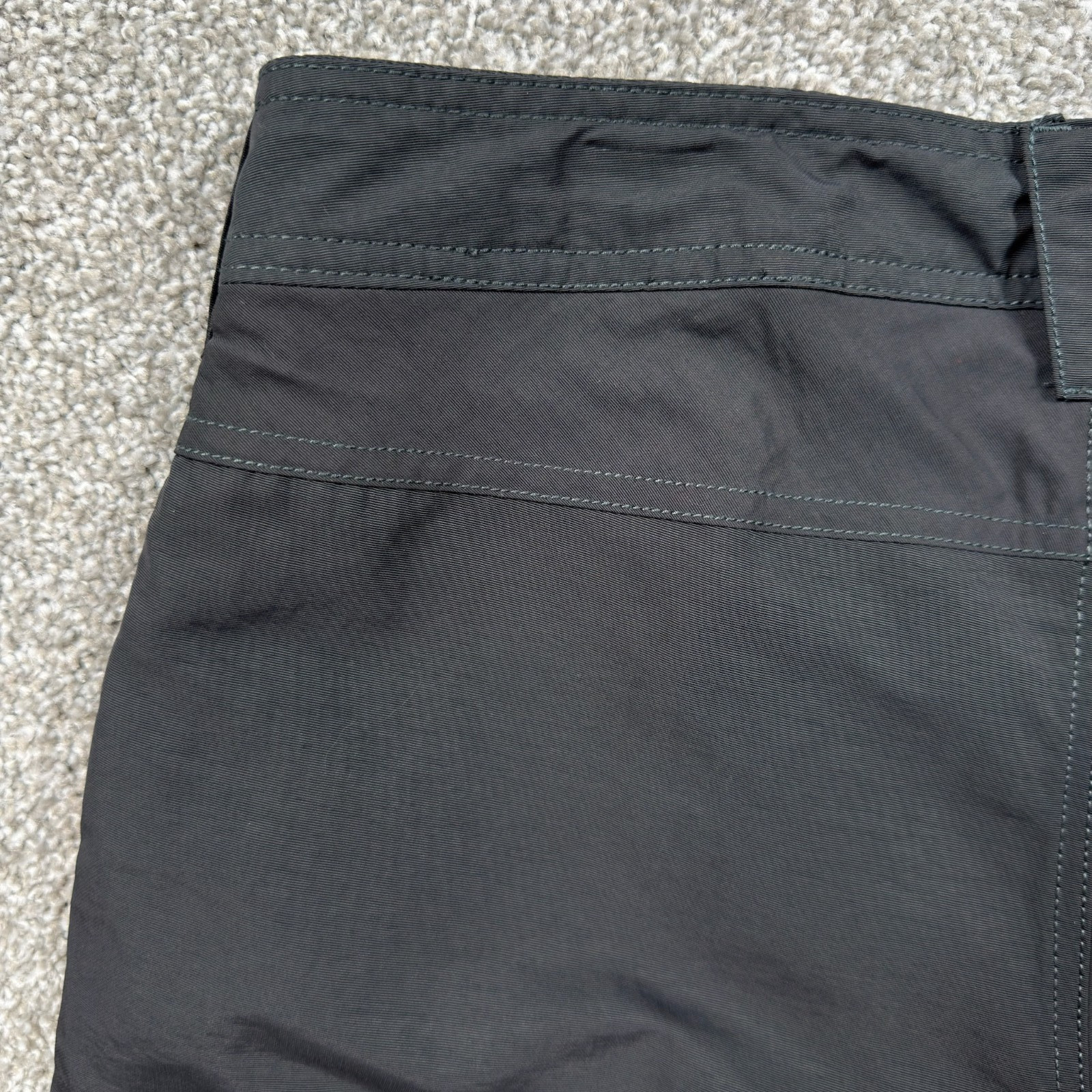 The North Face Hiking Pants Men’s 32×28 Black Stretch Zip Leg Outdoor Trail
