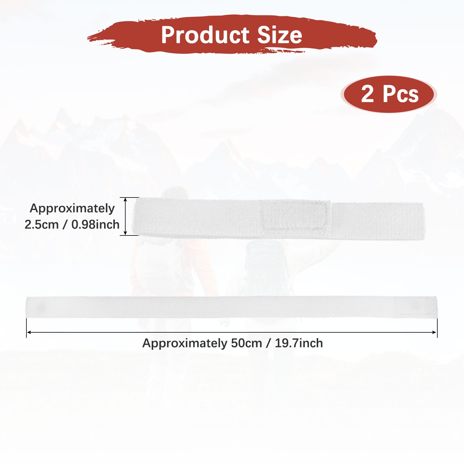 Boot Straps for Cowboy Boots [2PCS] – Leg Pant Straps – [Black-19.7IN]
