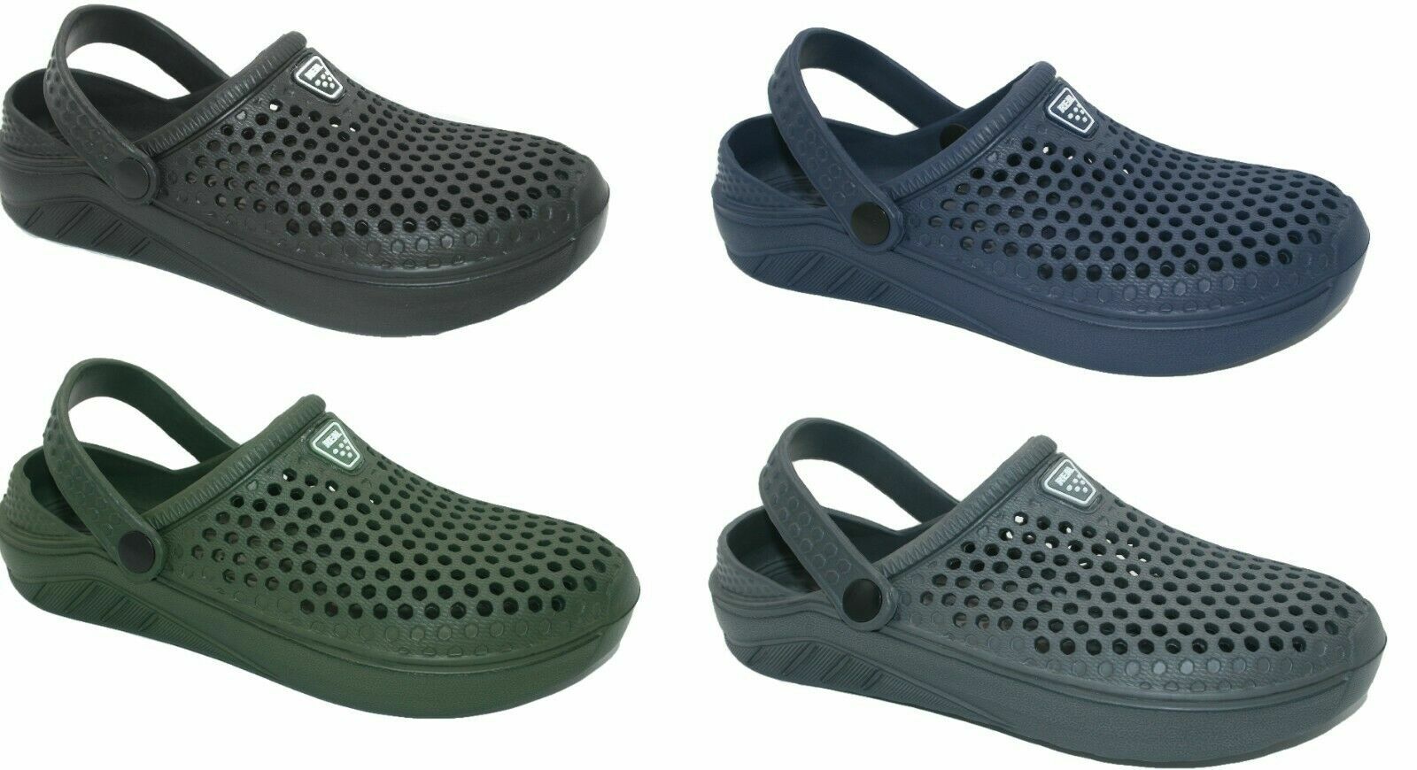 Women’s Clogs Shoes Slip On Light Weight Garden Water 5 6 7 8 9 10 11
