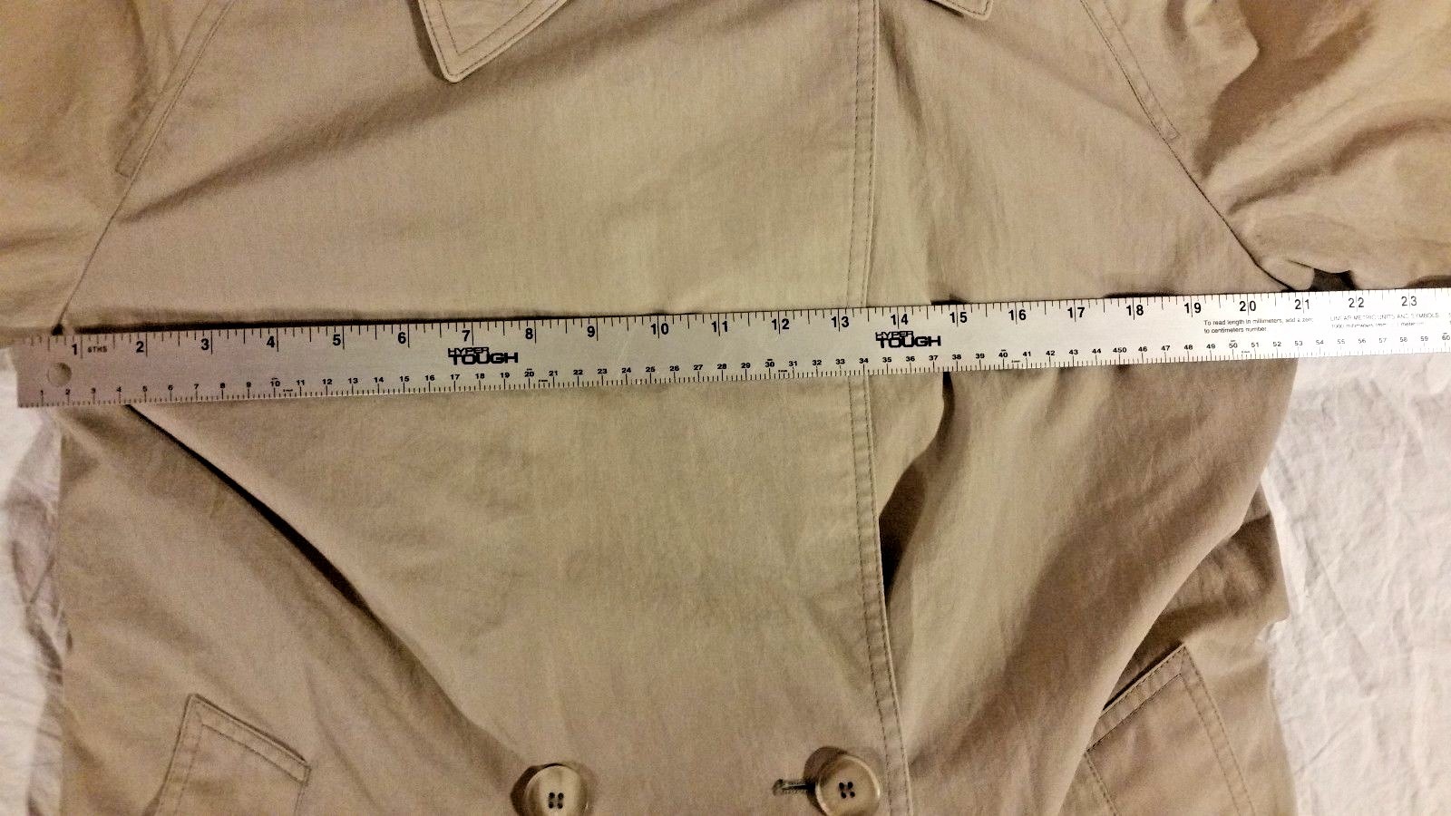 WOMEN’S LONDON FOG KHAKI TAN COAT W/ REMOVABLE THINSULATE LINER 8R 8 REGULAR