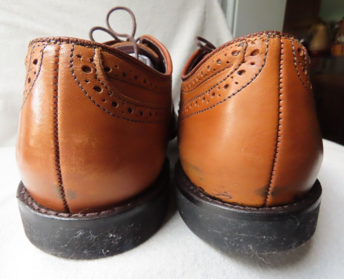 Allen Edmonds Brown “Player’s Shoe”, Wingtip, Medallion Toe, Size 11 D , 65188