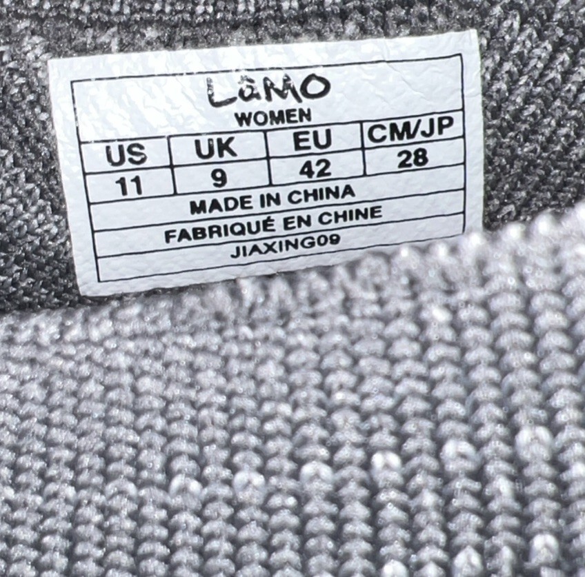 LAMO Michelle Women’s Charcoal Grey Casual Slip-on Shoes Size 11 NWT EWA Knit