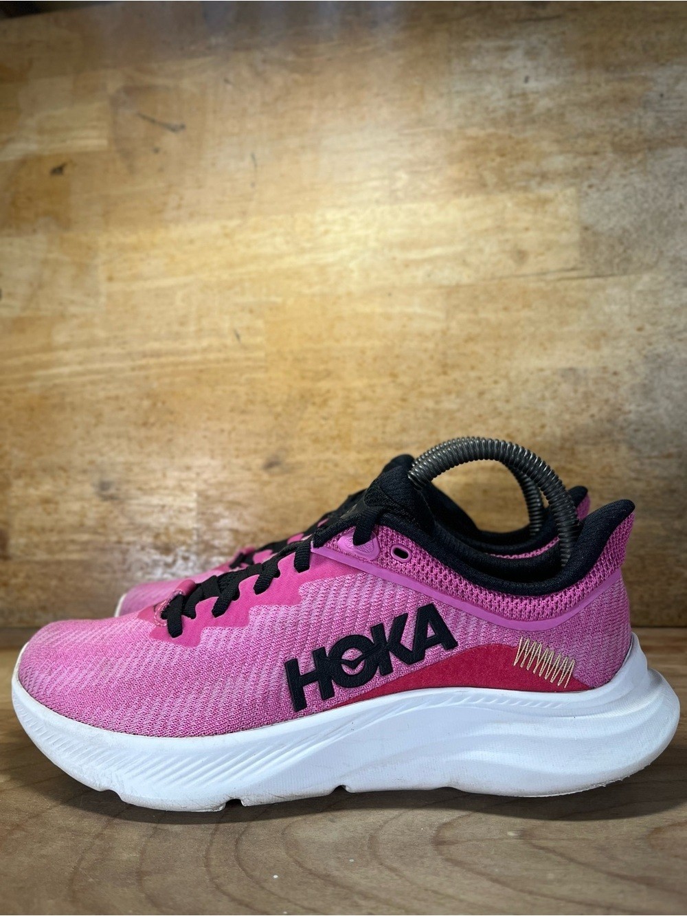 Hoka One One Solimar Womens Size 7 Training Shoes Sneakers Strawberry Raspberry