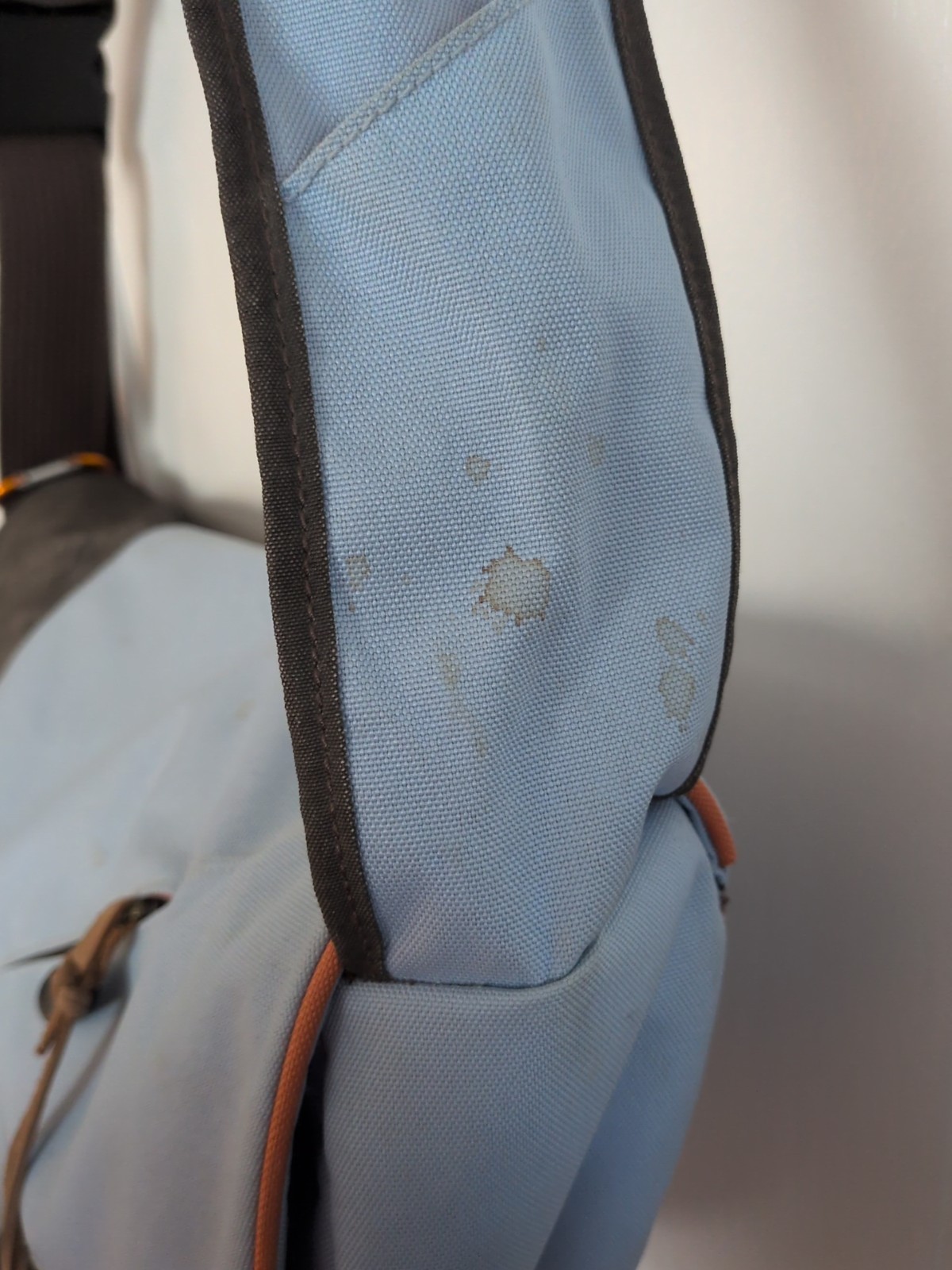 Life Is Good Smile Sling Adjustable Strap Crossbody Messenger Shoulder bag Blue