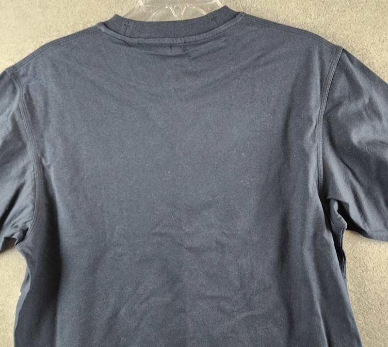 BURBERRY Equestrian Knight Print T-Shirt Men’s M Storm Crew Neck Short Sleeve