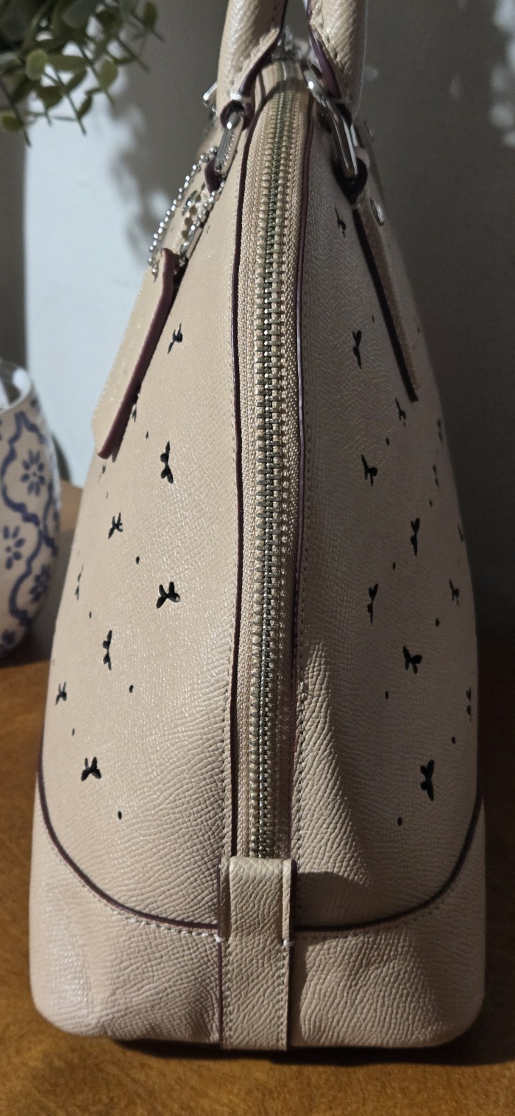 Coach Authentic Sierra Butterfly Satchel Excellent Beechwood USA