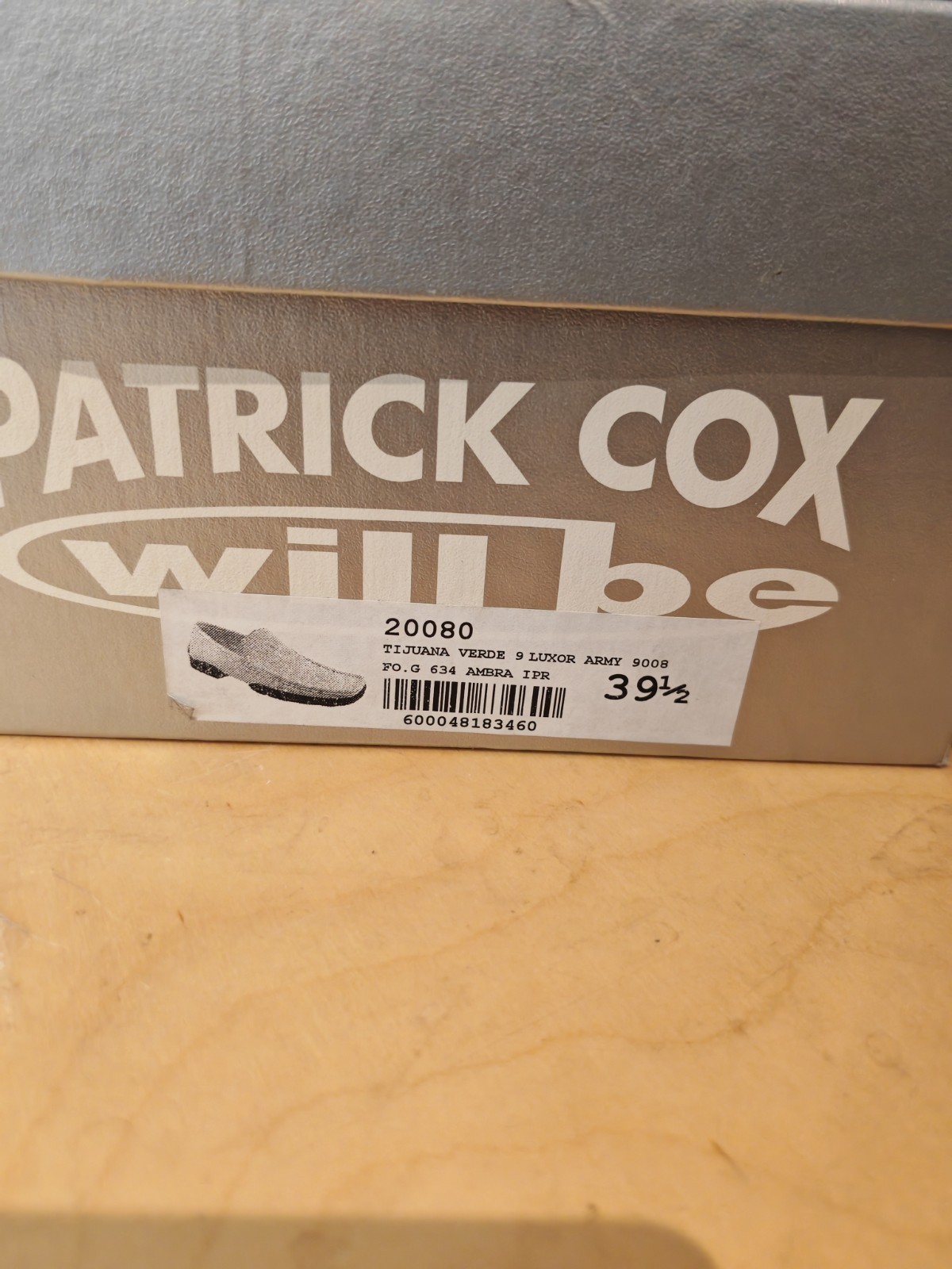 Rare Patrick Cox Men’s Shoes Loafers EU39.5/US6.5/UK5.5 Made in Italy Collector